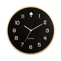 Present Time Karlsson Natural Cuckoo Wall Clock
